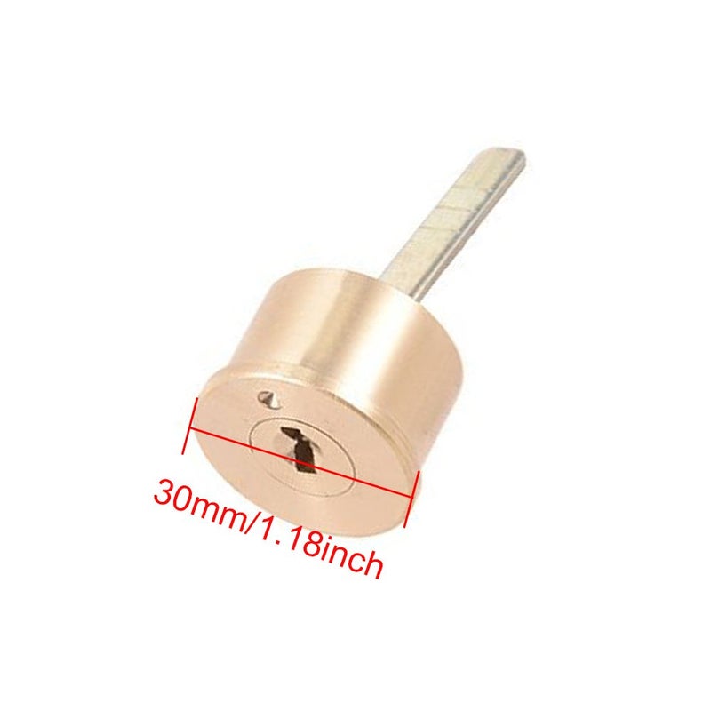 LDEXIN Home Safety Vertical Keyway Cylinder Deadbolt Rim Lock Set Exterior Door Anti-Theft Door Locks - Image 3
